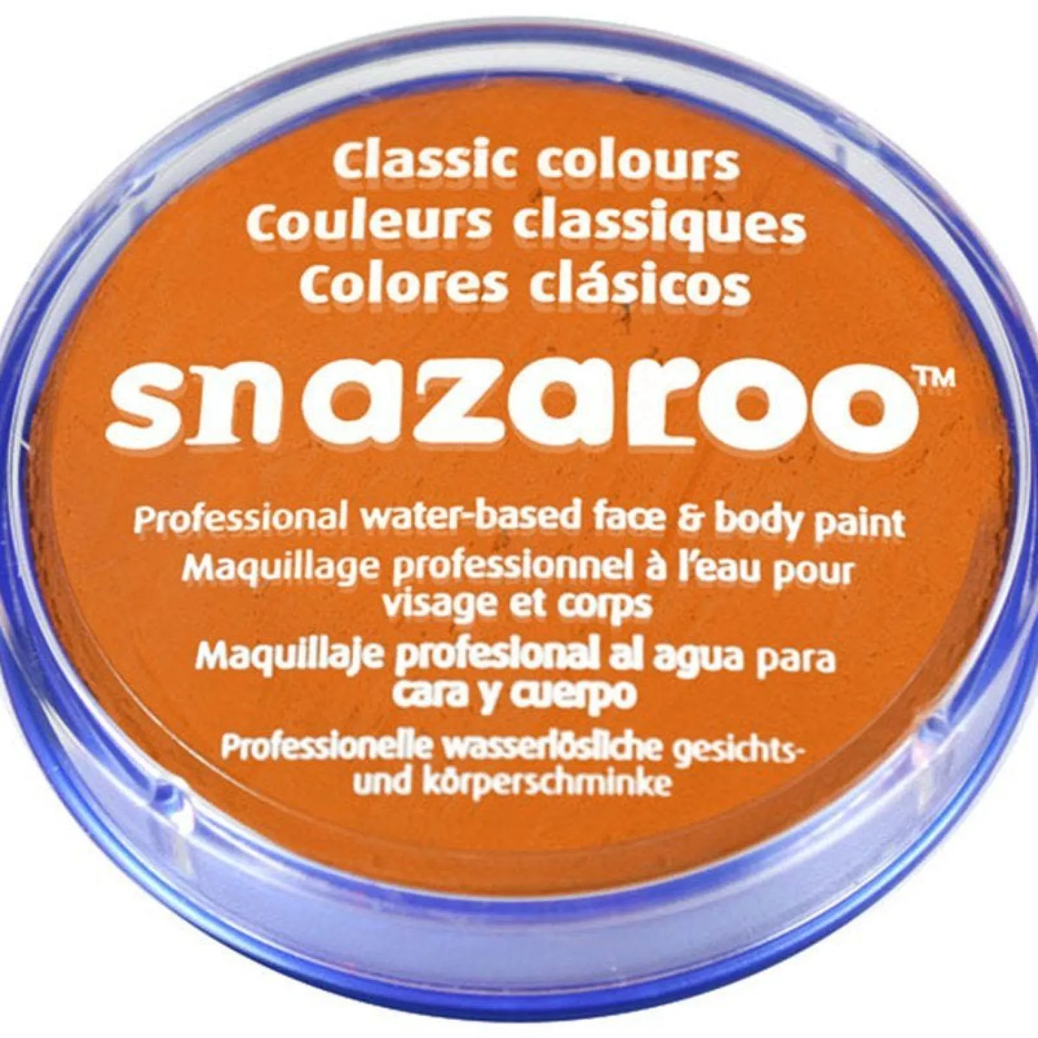 Party Delights Snazaroo Orange Face Paint - 18Ml< Face Paints