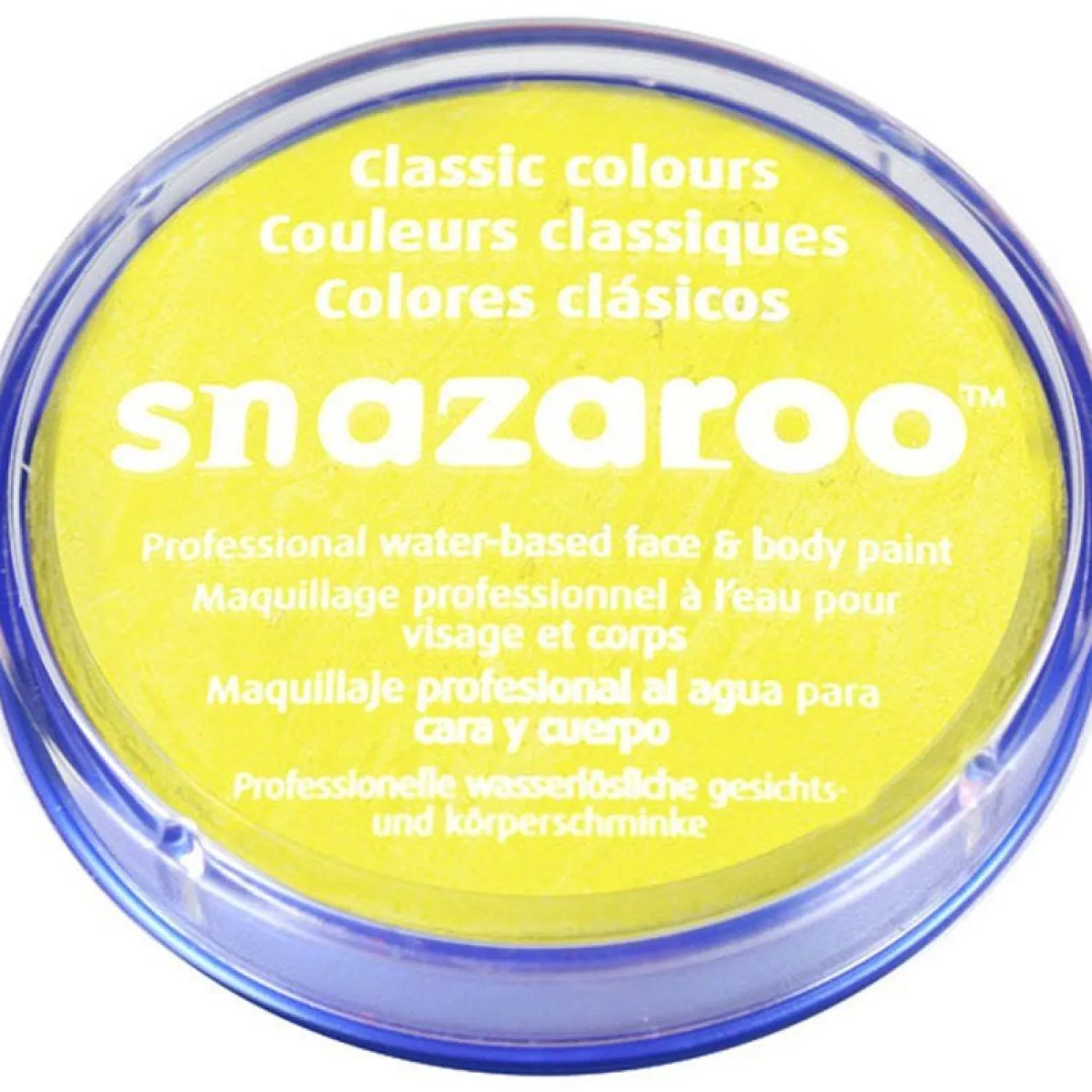Party Delights Snazaroo Pale Yellow Face Paint - 18Ml< Face Paints