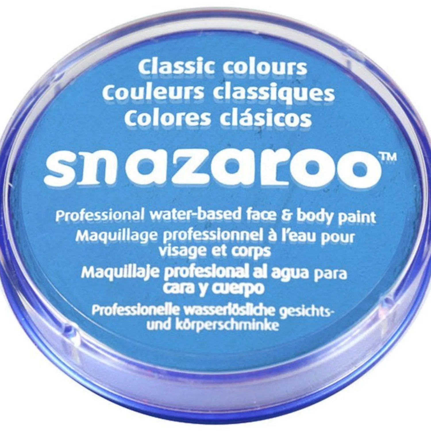 Party Delights Snazaroo Sky Blue Face Paint - 18Ml< Face Paints