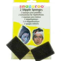 Party Delights Snazaroo Stipple Sponges (2Pk)< Face Paints
