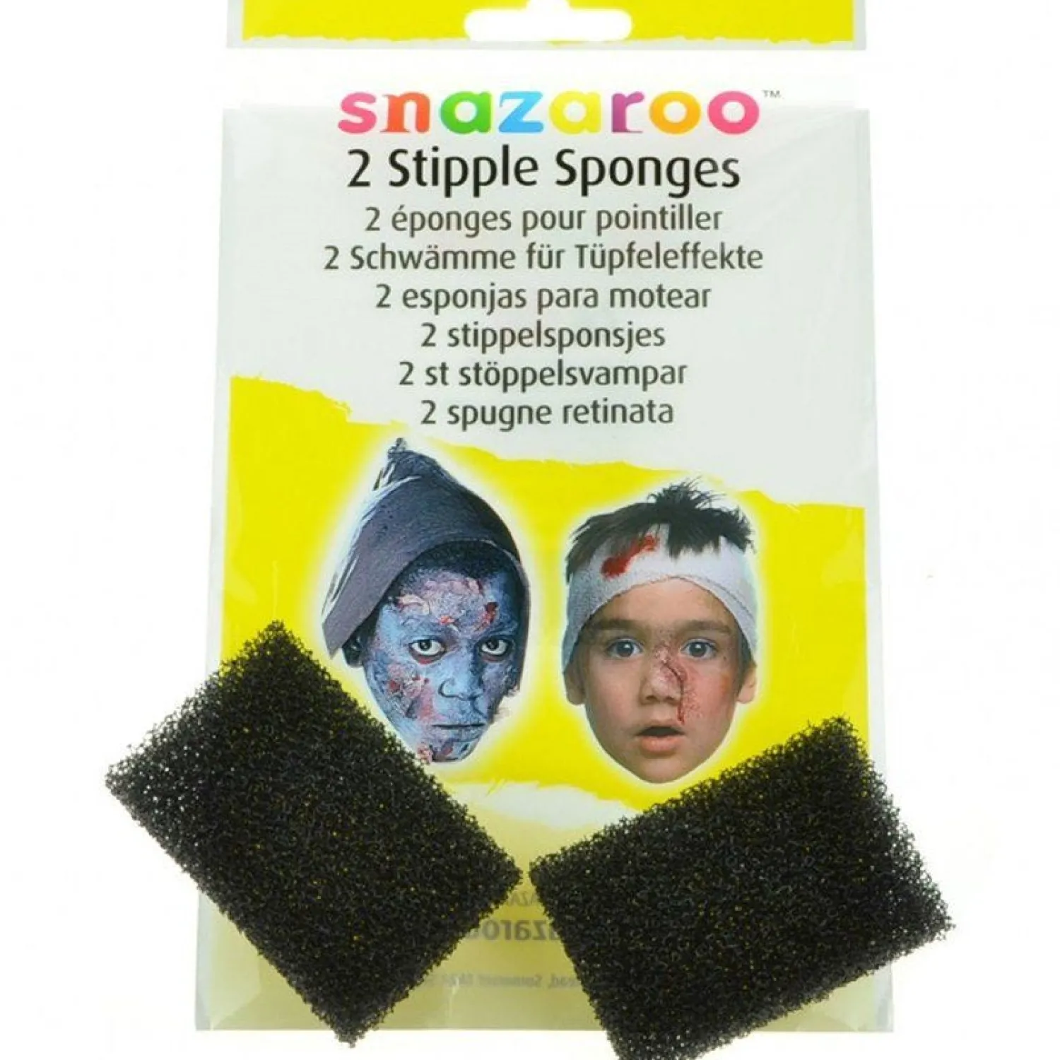 Party Delights Snazaroo Stipple Sponges (2Pk)< Face Paints