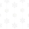 Party Delights Snowflake Paper Garland - 5M< Hanging Decorations