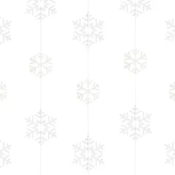 Party Delights Snowflake Paper Garland - 5M< Hanging Decorations
