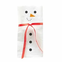 Snowman With Scarf Paper Napkins - 32Cm (16Pk)<Party Delights Clearance