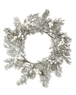 Snowy Foliage With Berries Place Mats (4Pk)<Party Delights Outlet