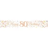 Party Delights Sparking Fizz 'Happy 80Th Birthday' Banner - 2.7M< Banners