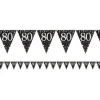 Party Delights Sparkling Celebration 80Th Foil Bunting - 4M< Bunting