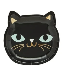 Spell Yeah! Cat Paper Plates (8Pk)<Party Delights