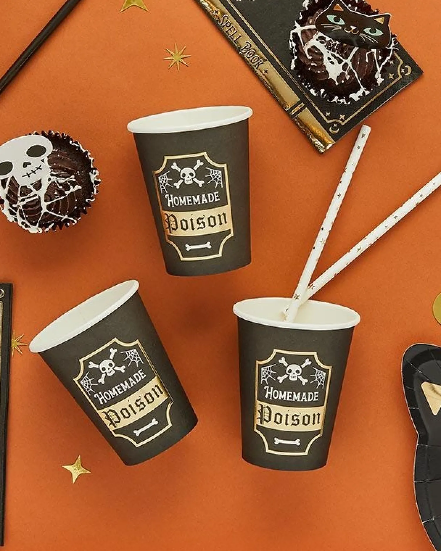 Spell Yeah! Paper Cups (8Pk)<Party Delights Outlet