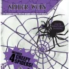 Spider Web With 4 Spiders - 35G<Party Delights