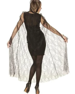 Spidermesh Cape - 140Cm<Party Delights Hot