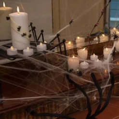 Spiders Web With Spiders - 100Sq Ft<Party Delights Clearance