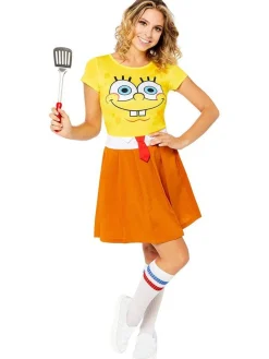 Spongebob Dress - Adult Costume<Party Delights Best