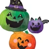 Spooky Pumpkin Stacker Supershape Balloon - 33" Foil<Party Delights Clearance