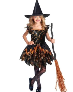 Spooky Spider Witch - Childs Costume<Party Delights Sale