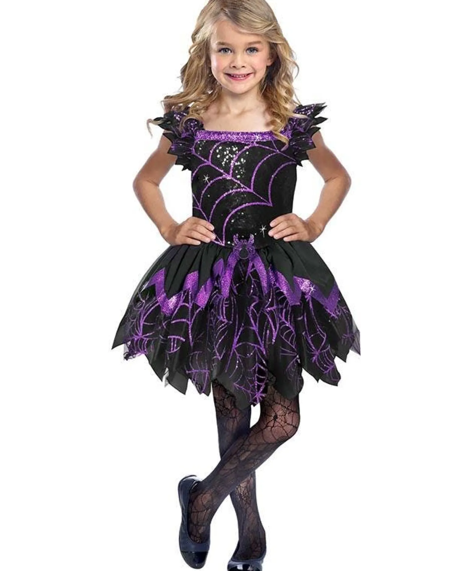 Spooky Spiders Witch - Childs Costume<Party Delights Outlet