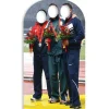 Party Delights Sports Medal Podium Stand-In Cardboard Photo Prop - 175Cm X 96Cm< Cardboard Cut Outs