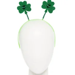 Party Delights St Patrick's Day Glitter Shamrock Headband< Hats & Headwear