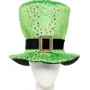 Party Delights St Patrick's Day Leprechaun Top Hat< Hats & Headwear
