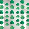 Party Delights St Patrick's Day Shamrock Hanging Strings - 2.1M (6Pk)< Hanging Decorations