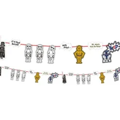 Party Delights Star Wars Paper Banner - 2M< Hanging Decorations