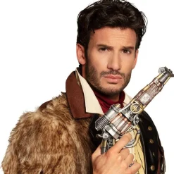 Party Delights Steampunk Pistol< Fake Weapons