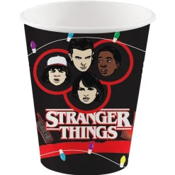 Stranger Things Paper Cups - 250Ml (8Pk)<Party Delights Online