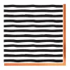 Striped Halloween Paper Napkins - 33Cm (16Pk)<Party Delights Clearance