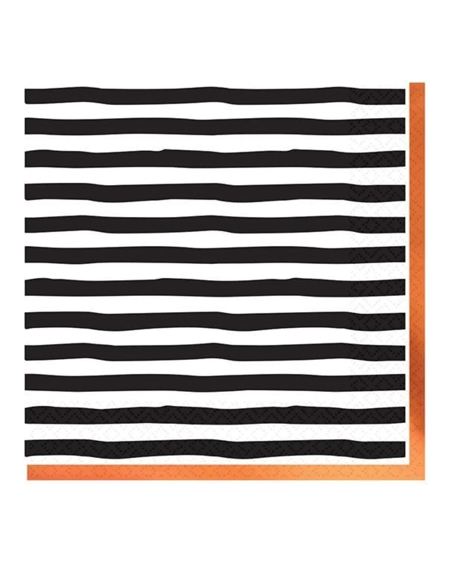 Striped Halloween Paper Napkins - 33Cm (16Pk)<Party Delights Clearance
