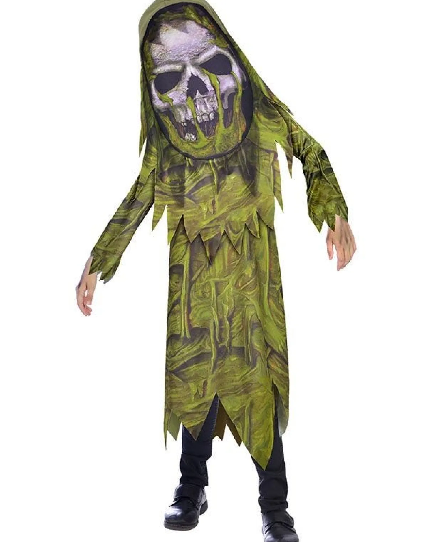 Swamp Zombie Big Head - Child Costume<Party Delights Best