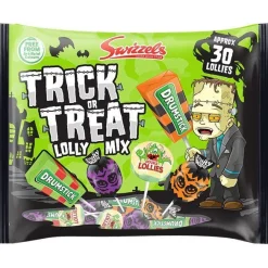 Party Delights Swizzels Trick Or Treat Lolly Bag - Approx. 30 Lollies< Sweets