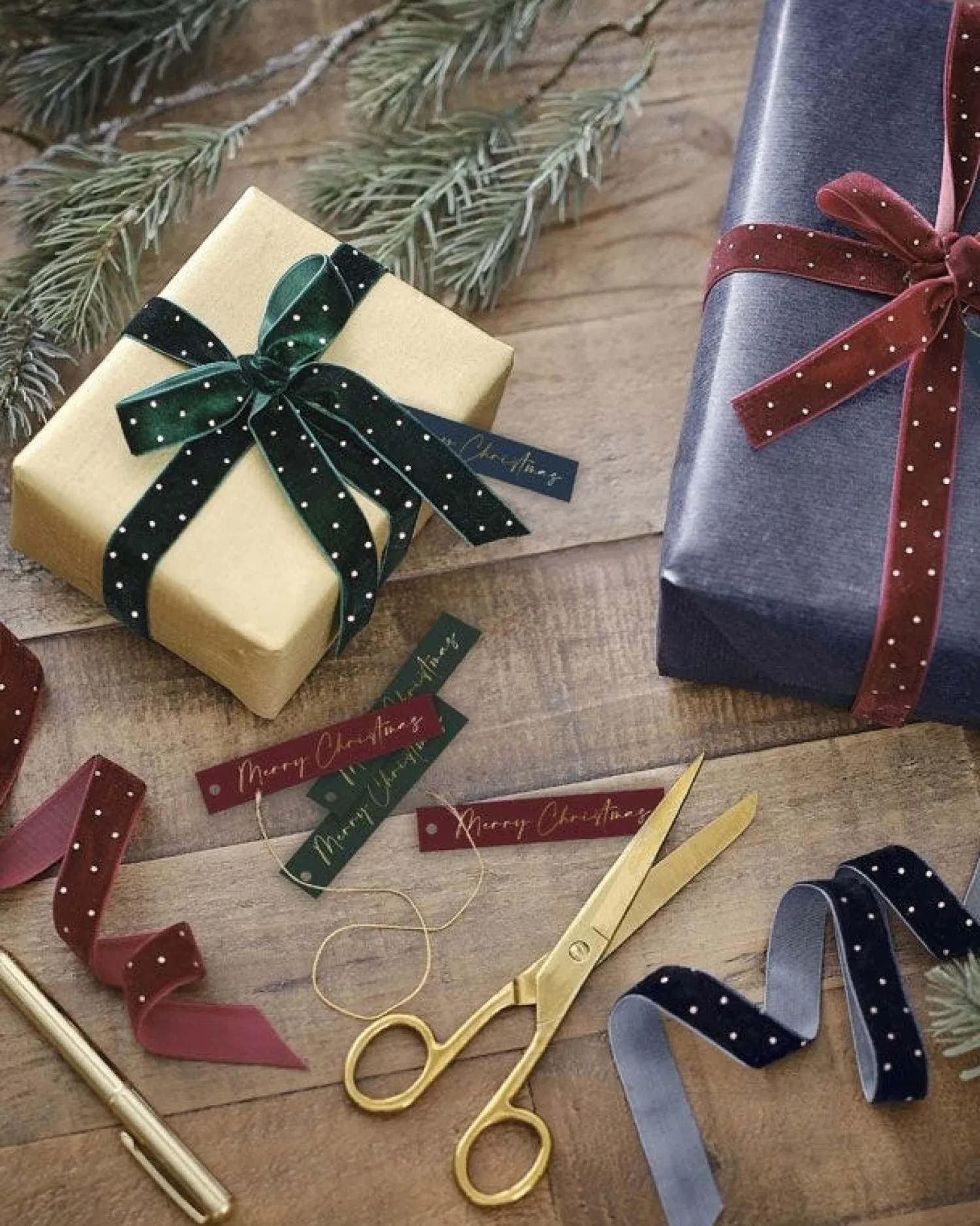 Tags And Ribbon Wrap Accessories Set (5Pcs)<Party Delights Best