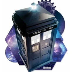 Party Delights Tardis Time & Relative Dimension In Space Cardboard Cutout - 72Cm X 48Cm< Cardboard Cut Outs