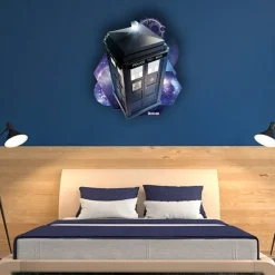 Party Delights Tardis Time & Relative Dimension In Space Cardboard Cutout - 72Cm X 48Cm< Cardboard Cut Outs