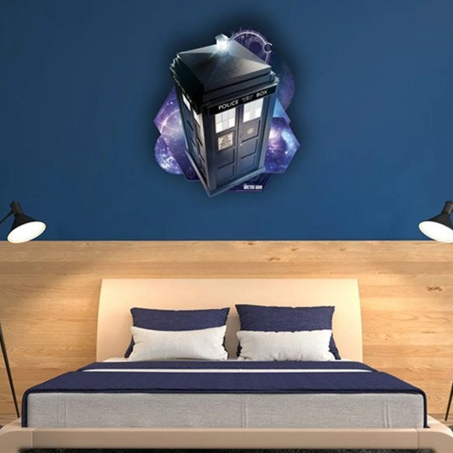 Party Delights Tardis Time & Relative Dimension In Space Cardboard Cutout - 72Cm X 48Cm< Cardboard Cut Outs