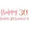 Party Delights 30Th Birthday Glitz & Glamour Paper Banners (3Pk)< Banners