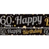 Party Delights 60Th Birthday Paper Banners - 1M (3Pk)< Banners