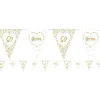 Party Delights 50Th Golden Wedding Anniversary Flag Bunting - 3.7M< Bunting