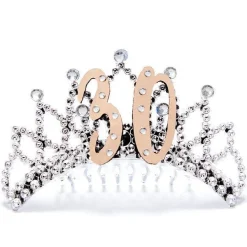 Party Delights 30Th Rose Gold Tiara (Tiaras)< Hats & Headwear