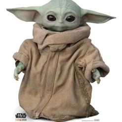 Party Delights The Child Baby Yoda (The Mandalorian) Cardboard Cutout - 89Cm X 79Cm< Cardboard Cut Outs
