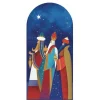 Party Delights Three Kings With Gifts Cardboard Cutout - 194Cm X 92Cm< Cardboard Cut Outs