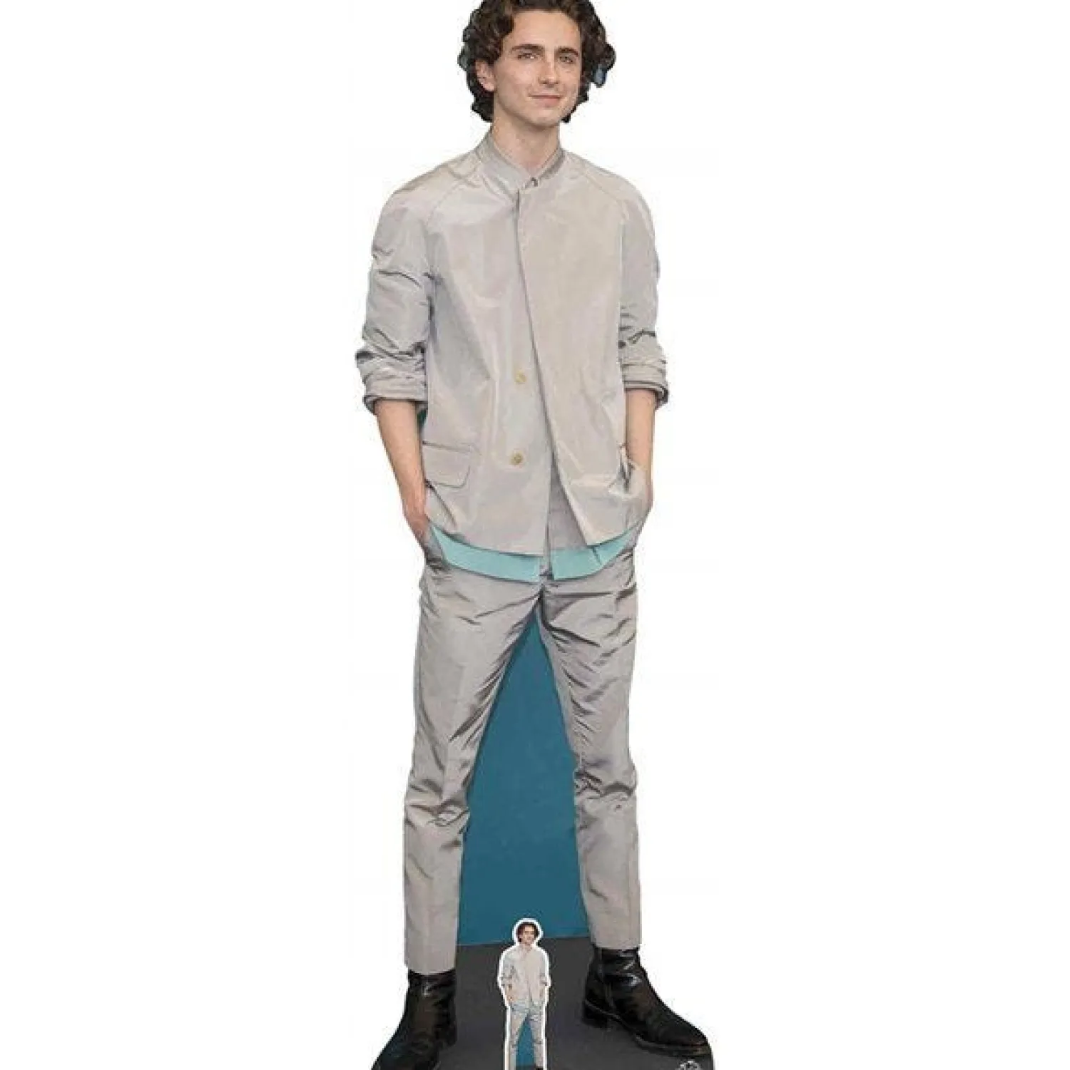 Party Delights Timothee Hal Chalamet Cardboard Cutout - 179Cm X 58Cm< Cardboard Cut Outs