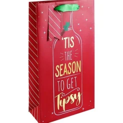 Tipsy Double Bottle Bag - 36.5Cm X 20Cm<Party Delights Best