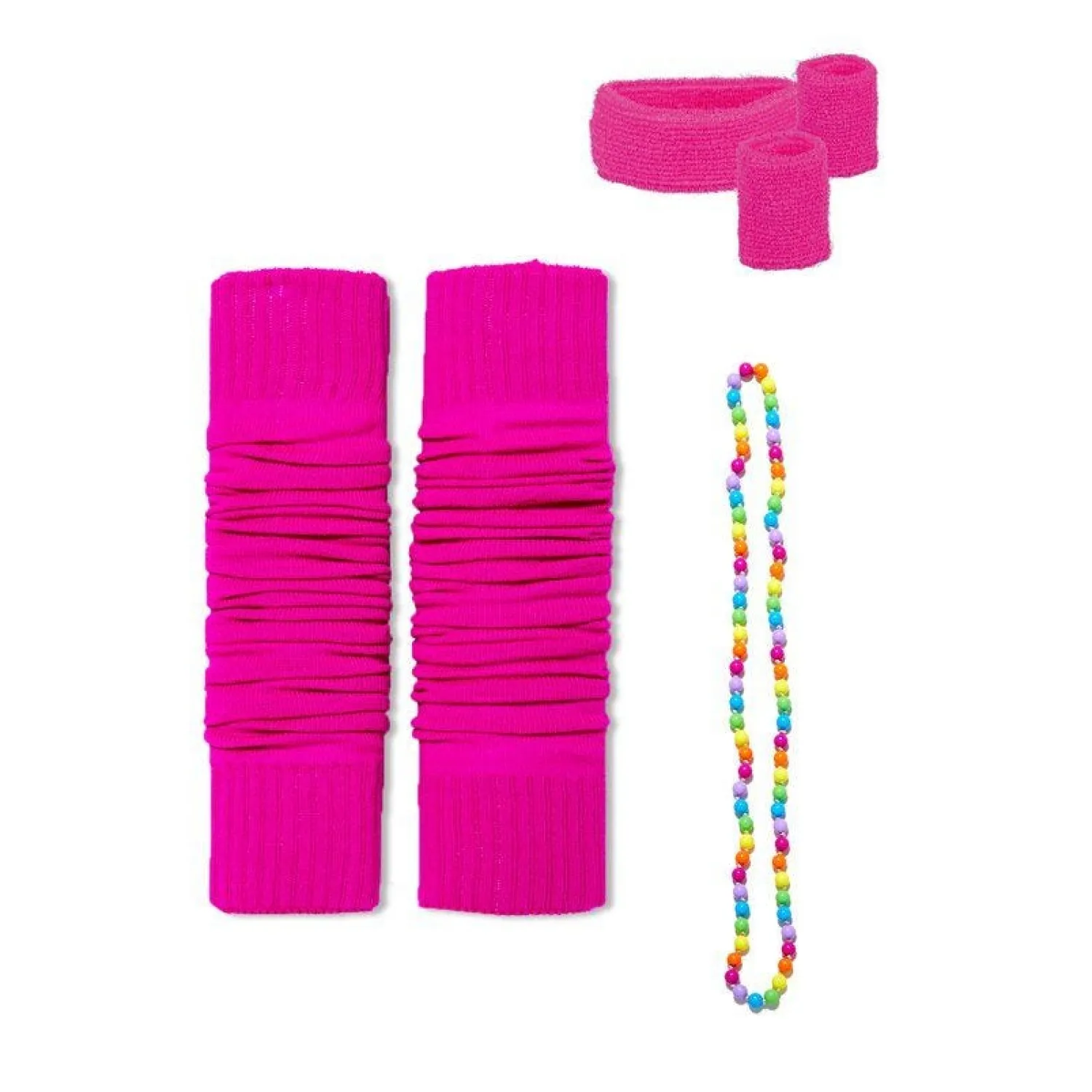Party Delights Totally 80S Pink Accessory Kit< Instant Outfits