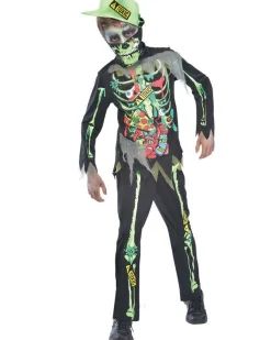 Toxic Zombie - Childs Costume<Party Delights Outlet