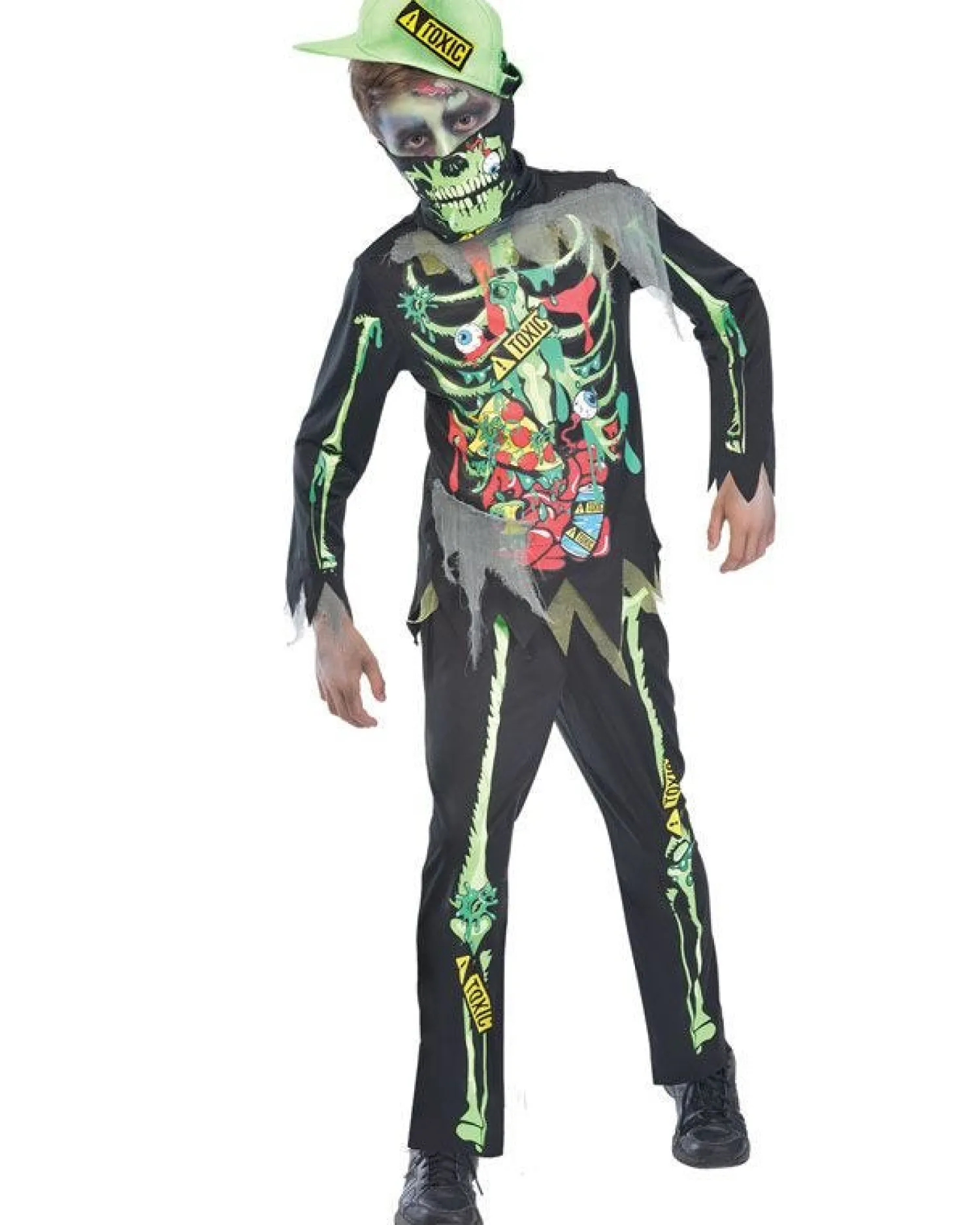 Toxic Zombie - Childs Costume<Party Delights Outlet