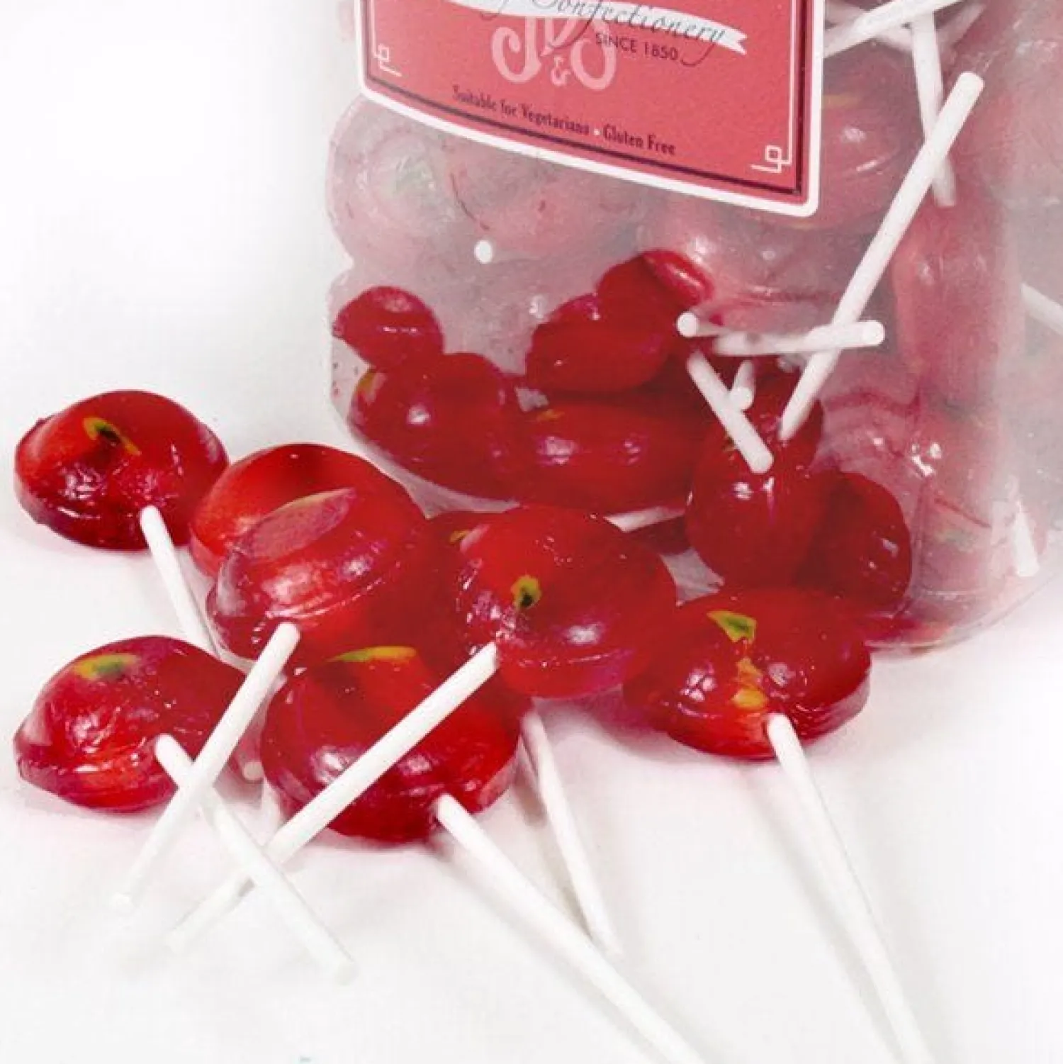Party Delights Traffic Light Lollipops X90< Sweets