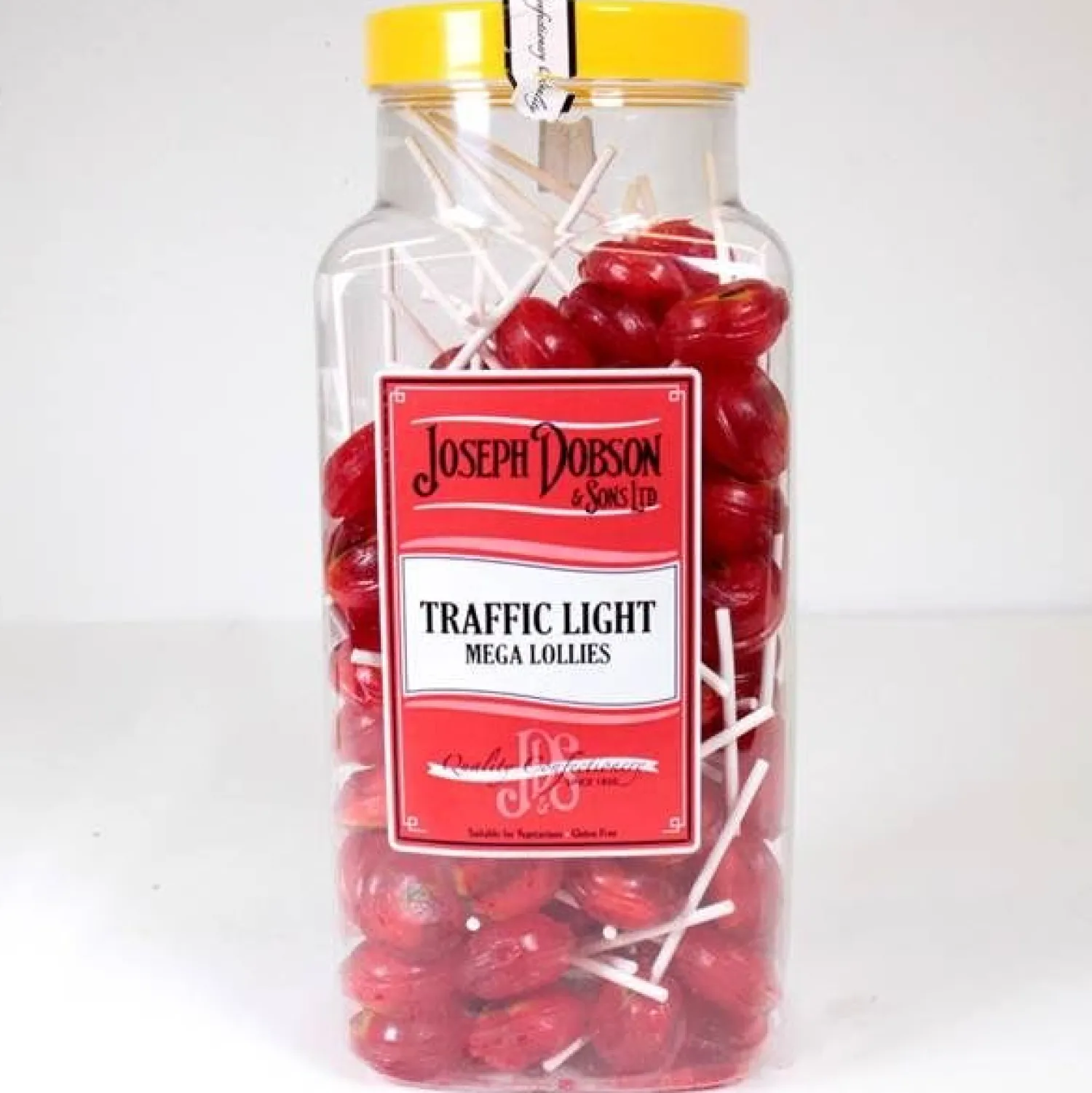 Party Delights Traffic Light Lollipops X90< Sweets