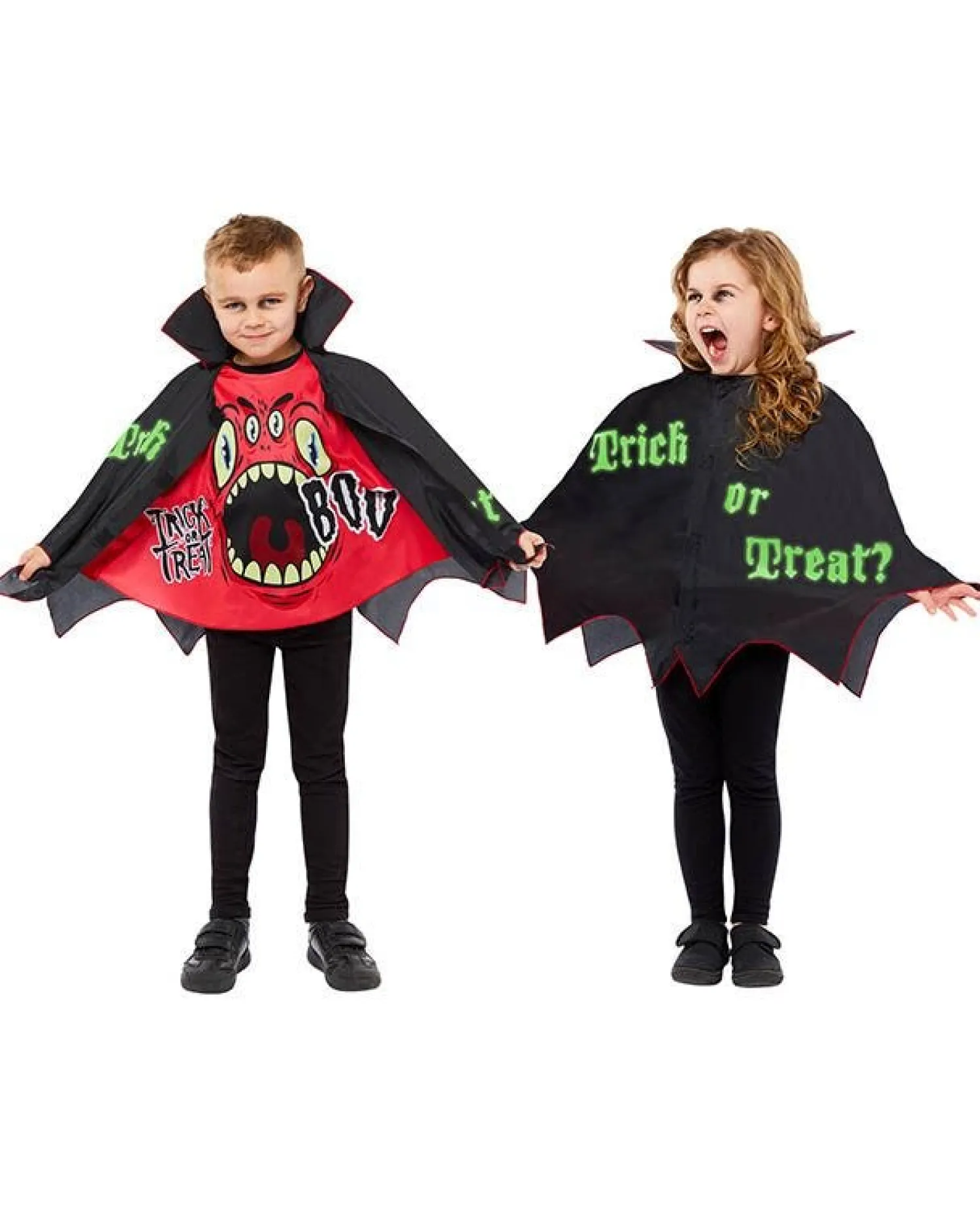 Trick Or Treat Cape -Childs Costume<Party Delights New
