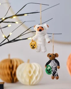 Trick Or Treat Skeleton Tree Decoration<Party Delights Outlet